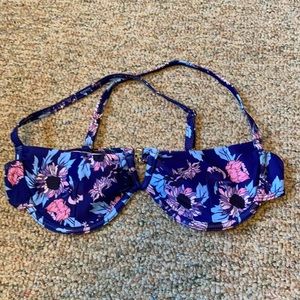 🍊 Full Set | Floral bikini top and bottom